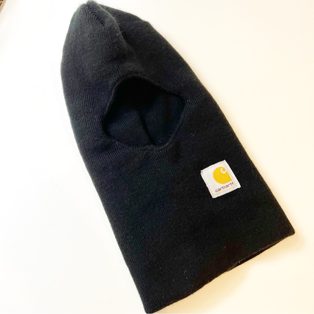 Carhartt Black Knit Face Mask/Hat
